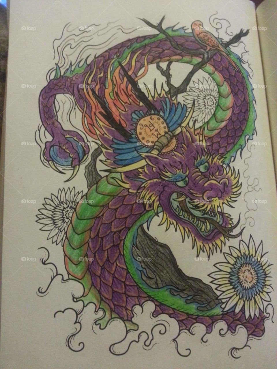 My dragon art
