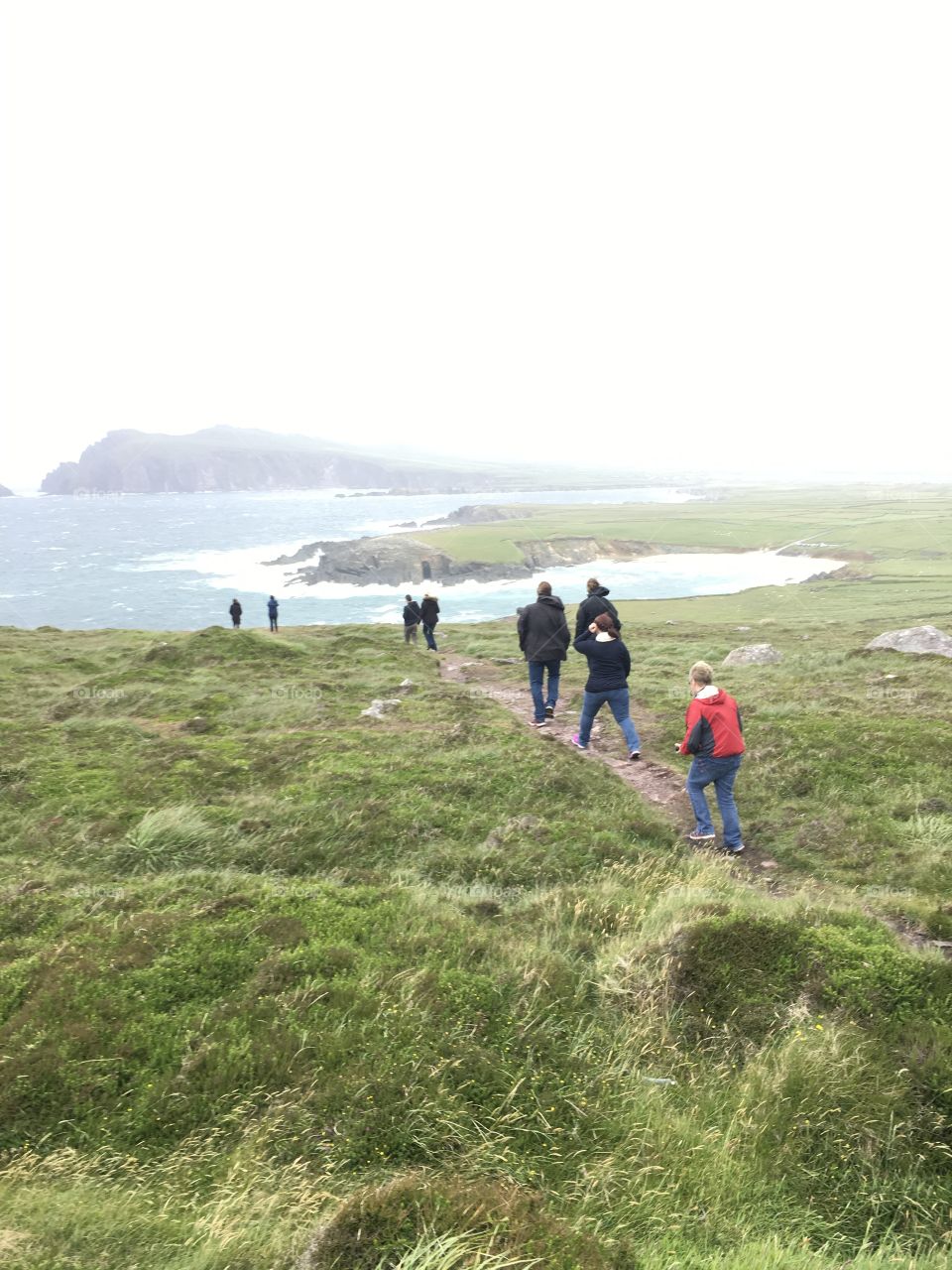 Hiking Irish Coast