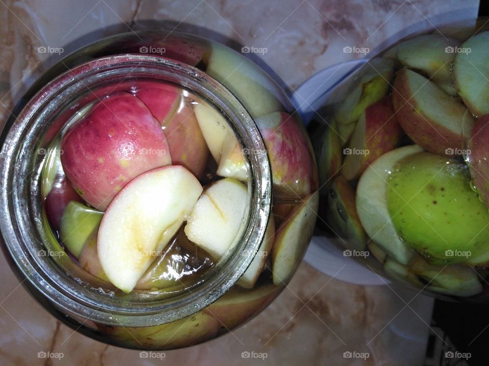 Компот из яблок