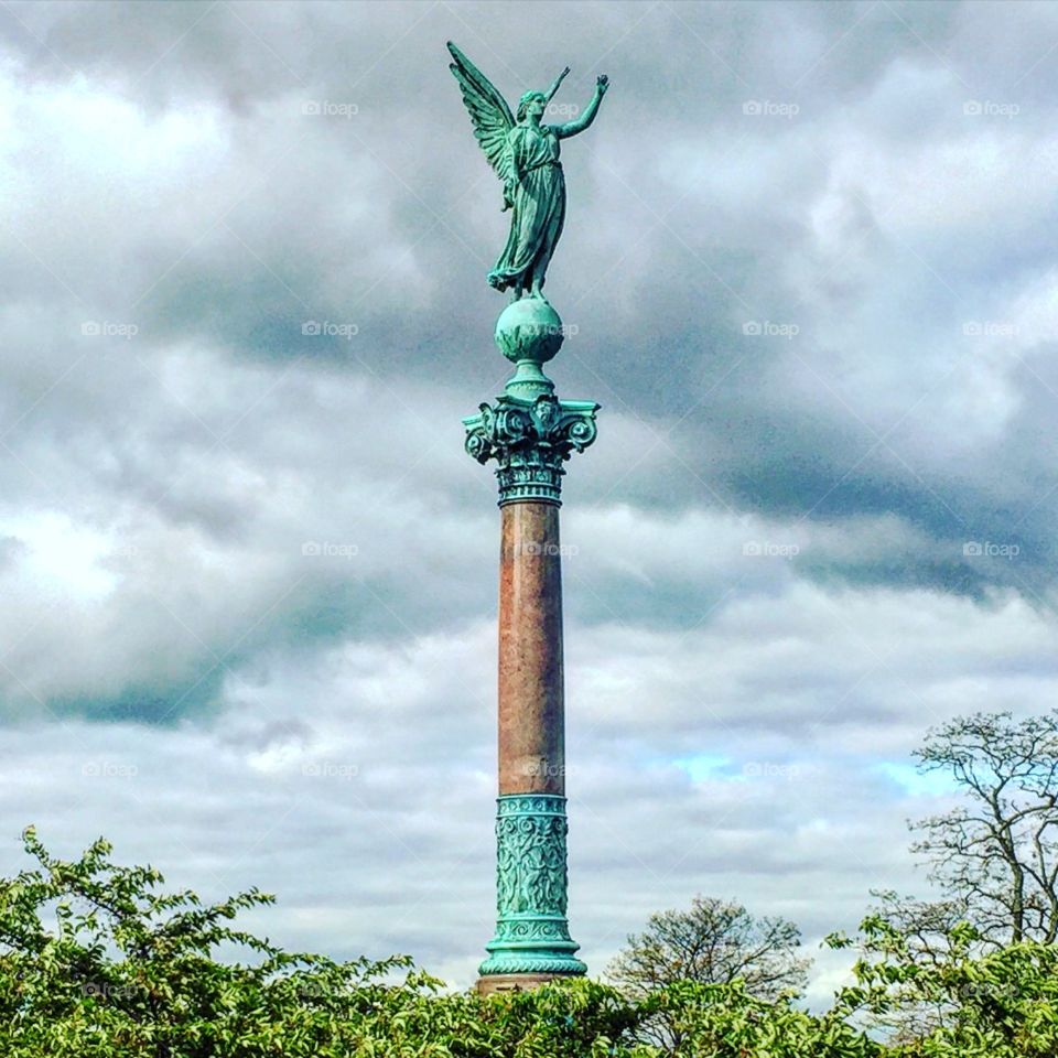 Statue of Victory by Ferdinand Edvard Ring, Copenhagen 