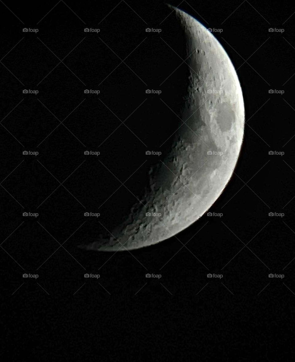 Moon zoomed in 10 x’s
