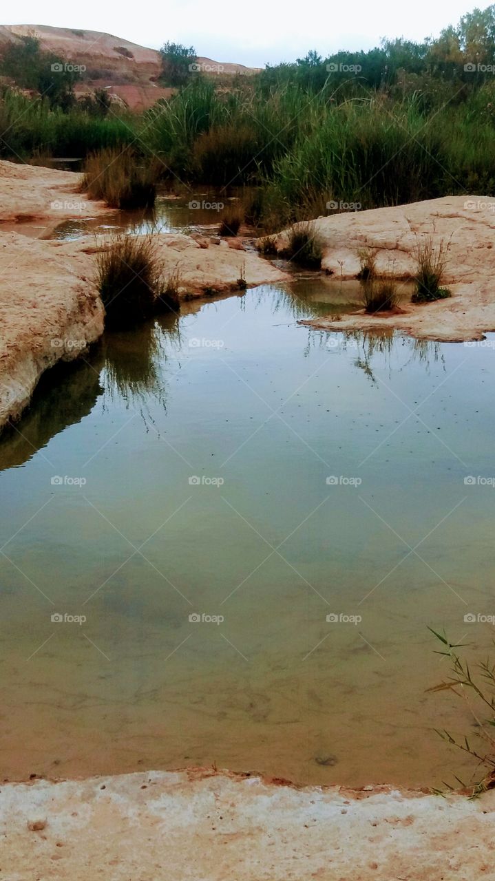 a small lake in wargnoun region where there is a river called ,wargnoun in the South East of Tighmert village..