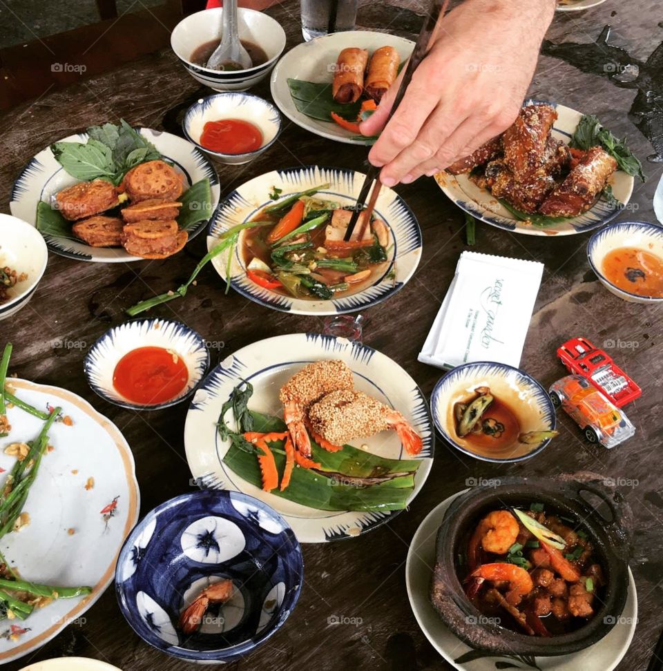 Authentic Vietnamese cuisine in Saigon