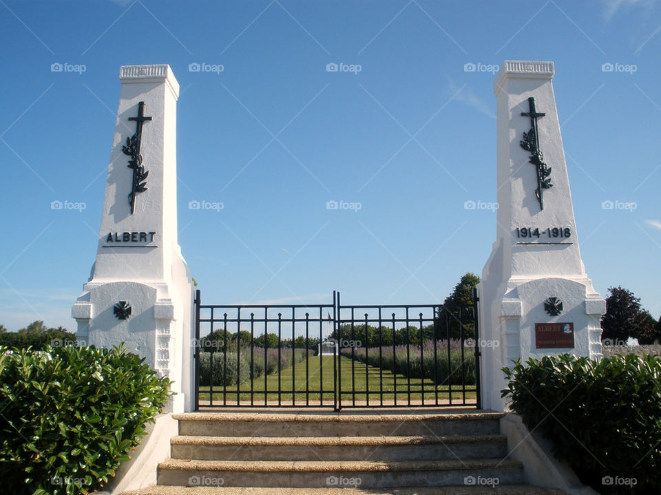 Albert WW1 Cemetery