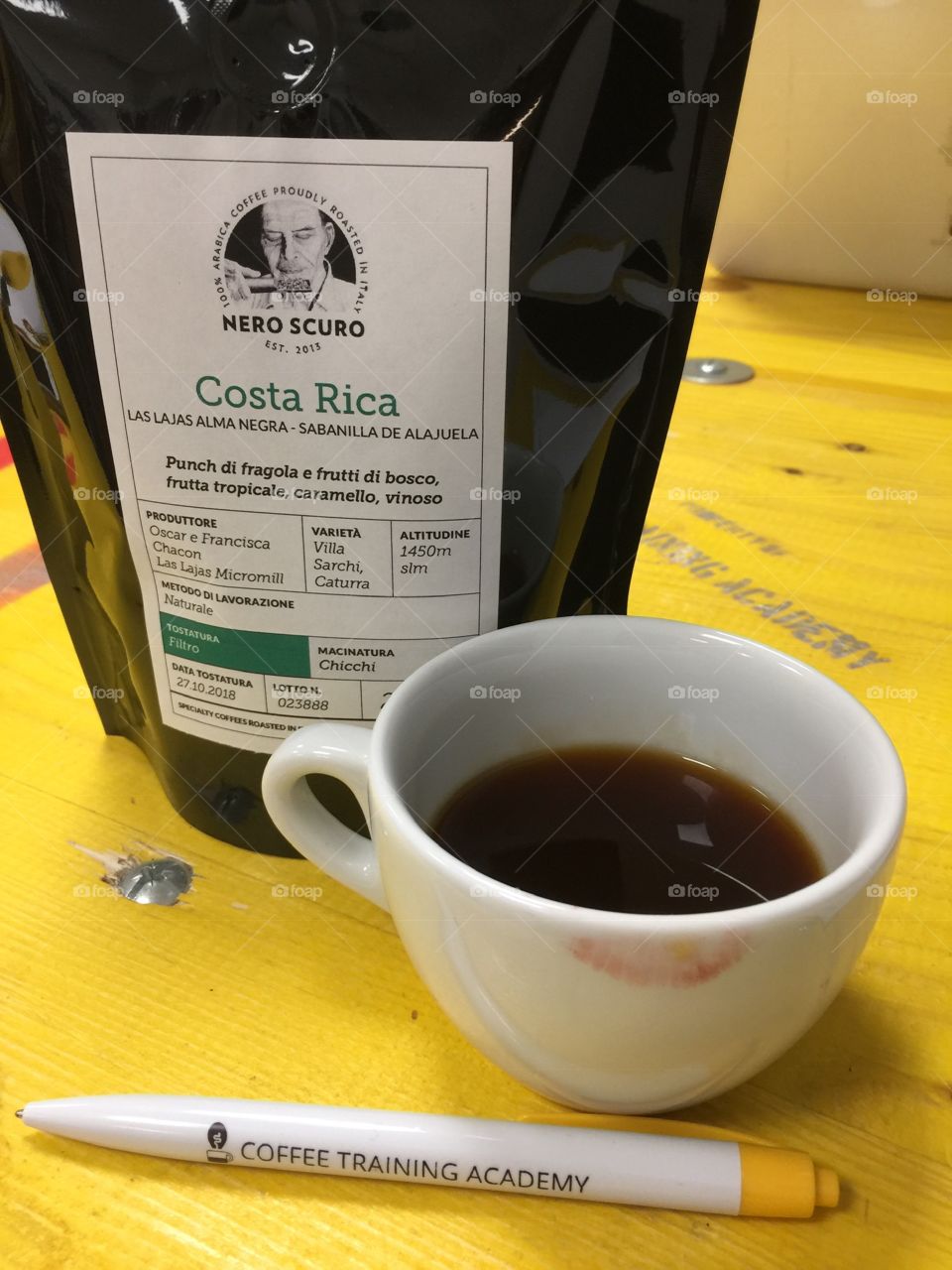 Lipstick, coffee, and aromatherapy!