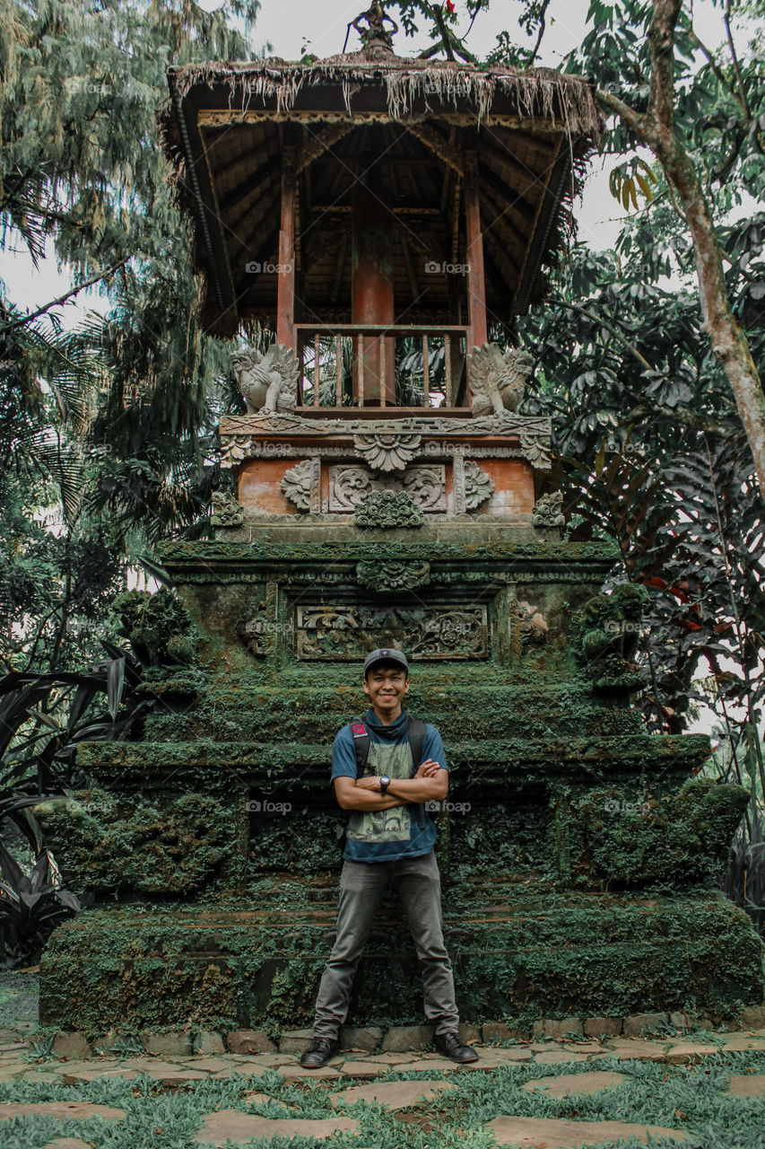 Taman Bunga Nusantara in Cianjur, West Java, Indonesia