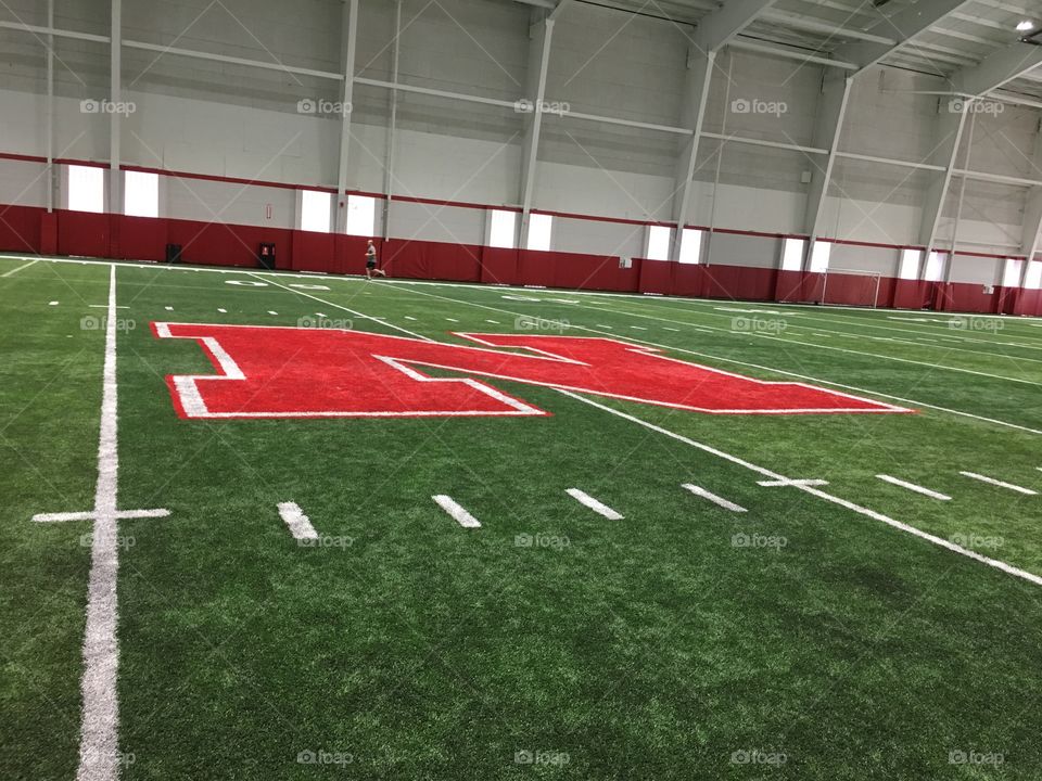 University of Nebraska - Lincoln indoor practice field!  Go Big Red!!!