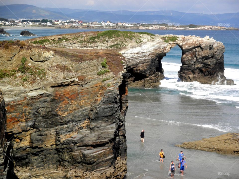 As Catedrais beach, Galicia, Spain.