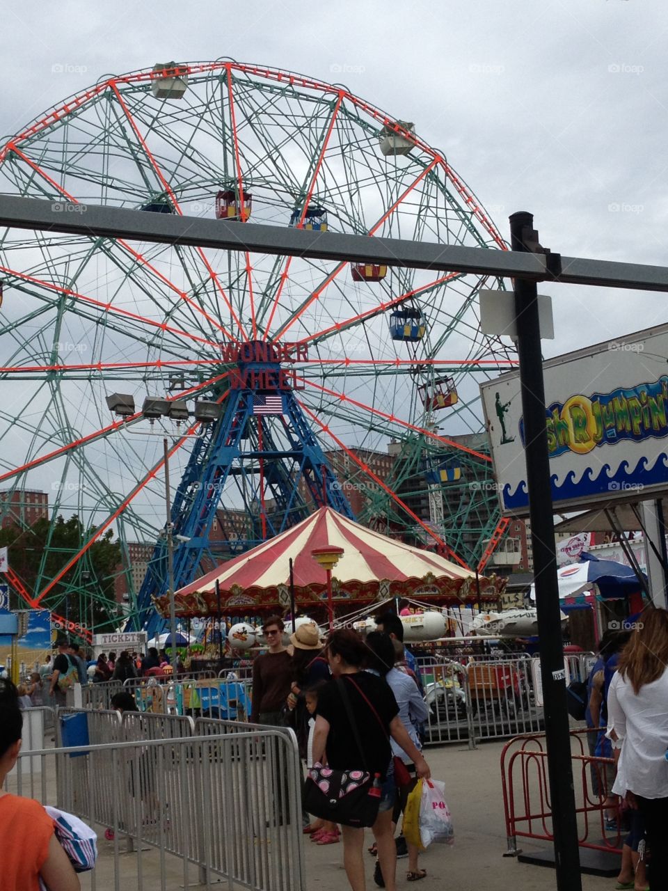 Coney Island Ferris wheel 