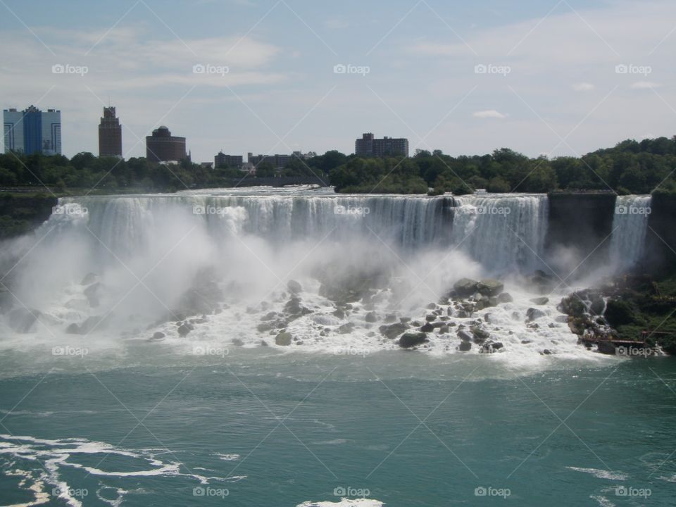 Niagara Falls, Waterfall. Niagara Falls, Ontario, Canada