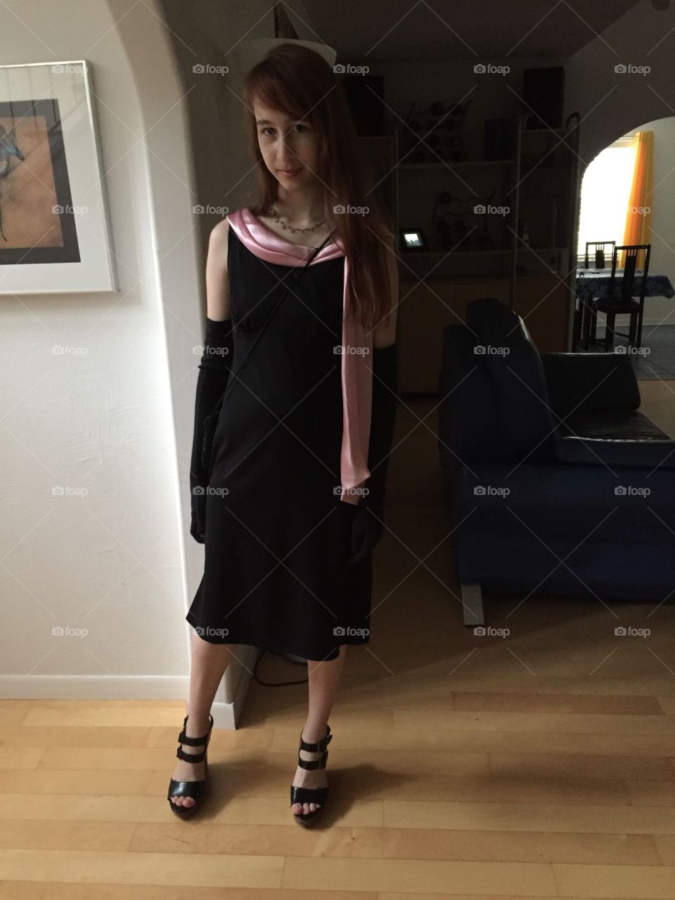 Channeling Audrey Hepburn 