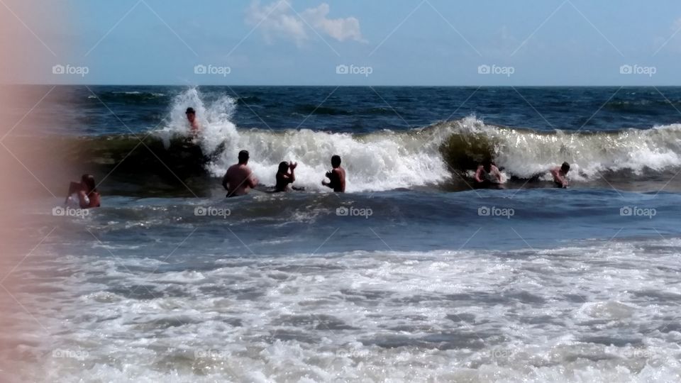 Surf, Wave, Surfboarding, Water, Beach