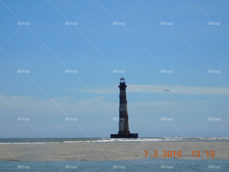 lighthouse fly by