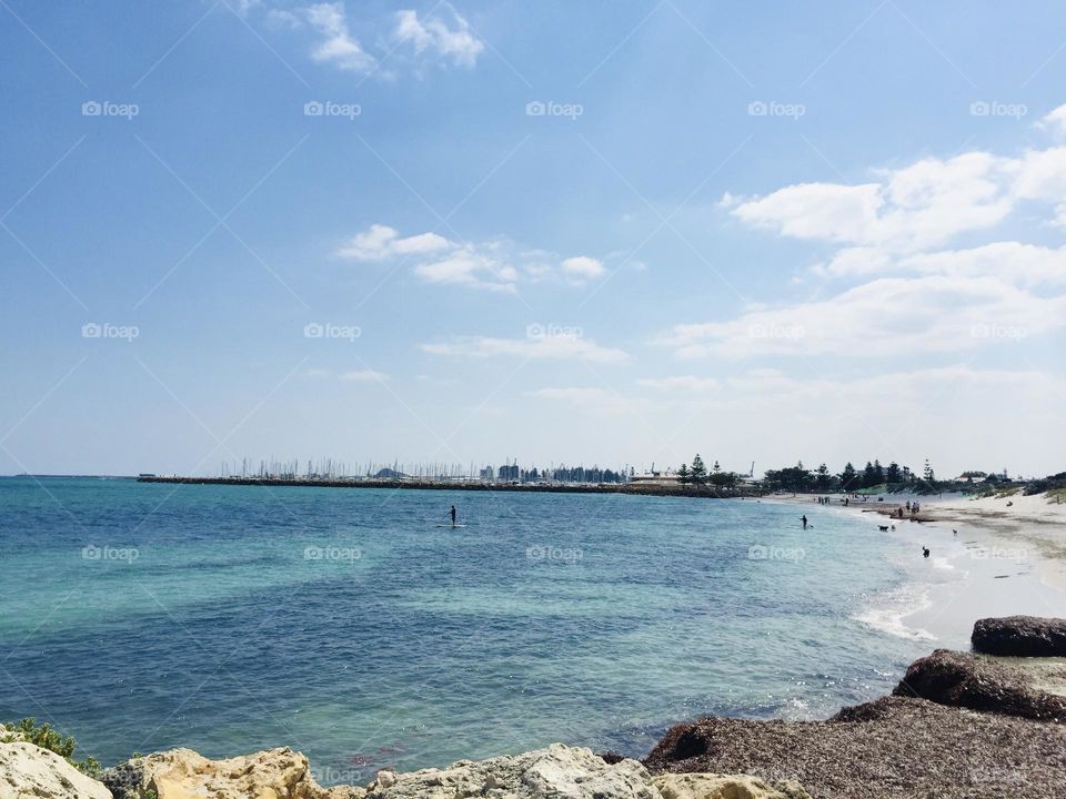 I love beaches. On hot summer days, it's great to have a cool bath in the sea. The sea is always my choice in vacations.