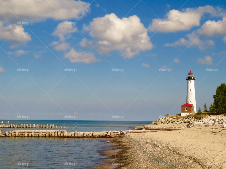Crisp Point Lighthouse, MI. Crisp Point Lighthouse, MI