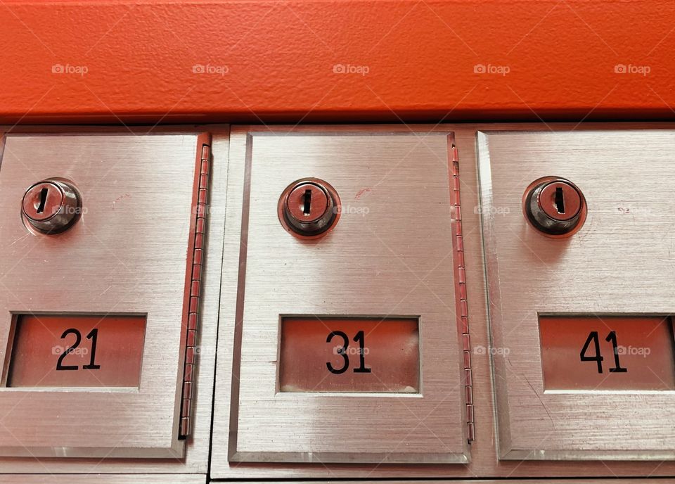 Three mailboxes 