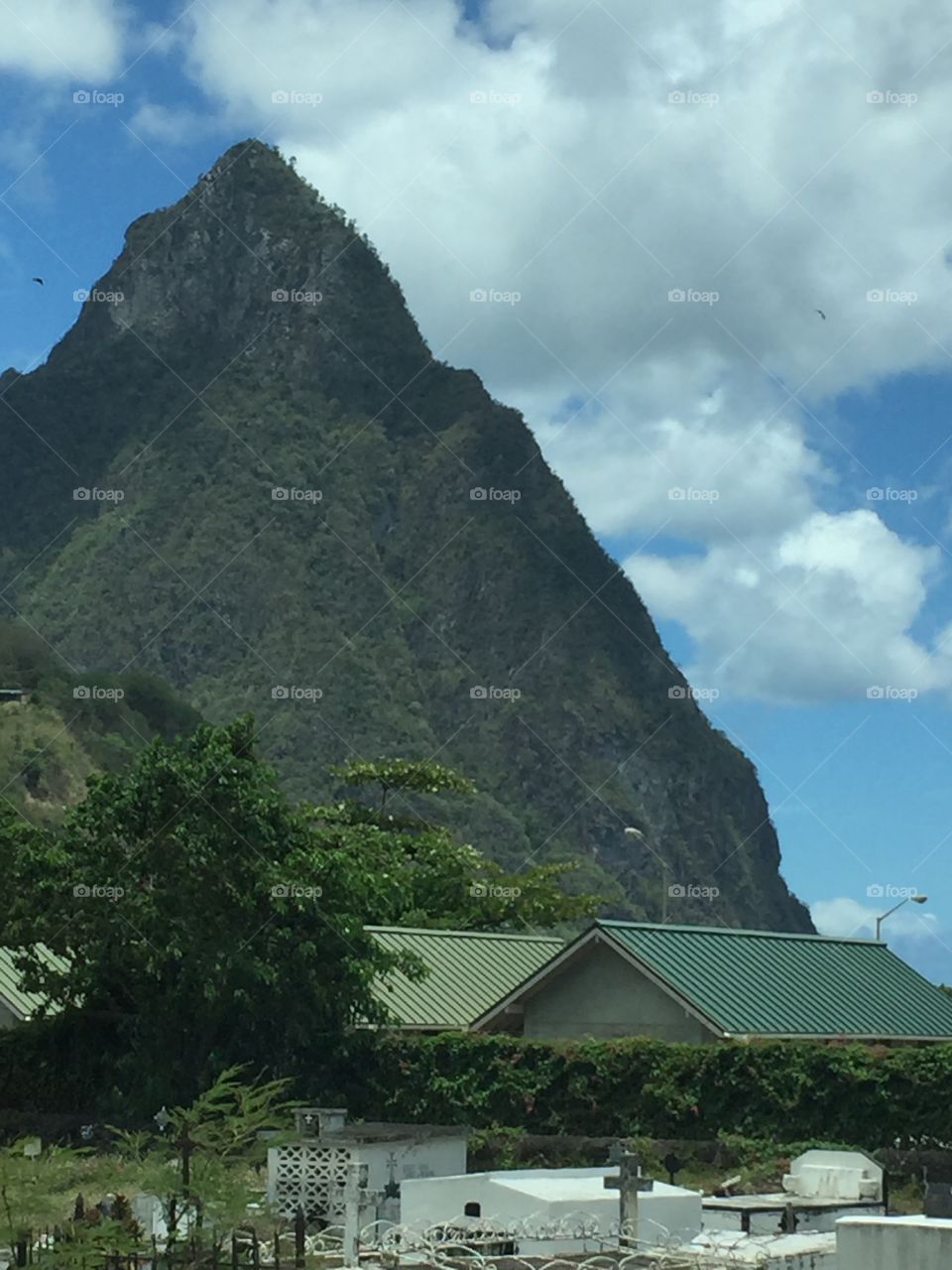 St. Lucia Island Pitons