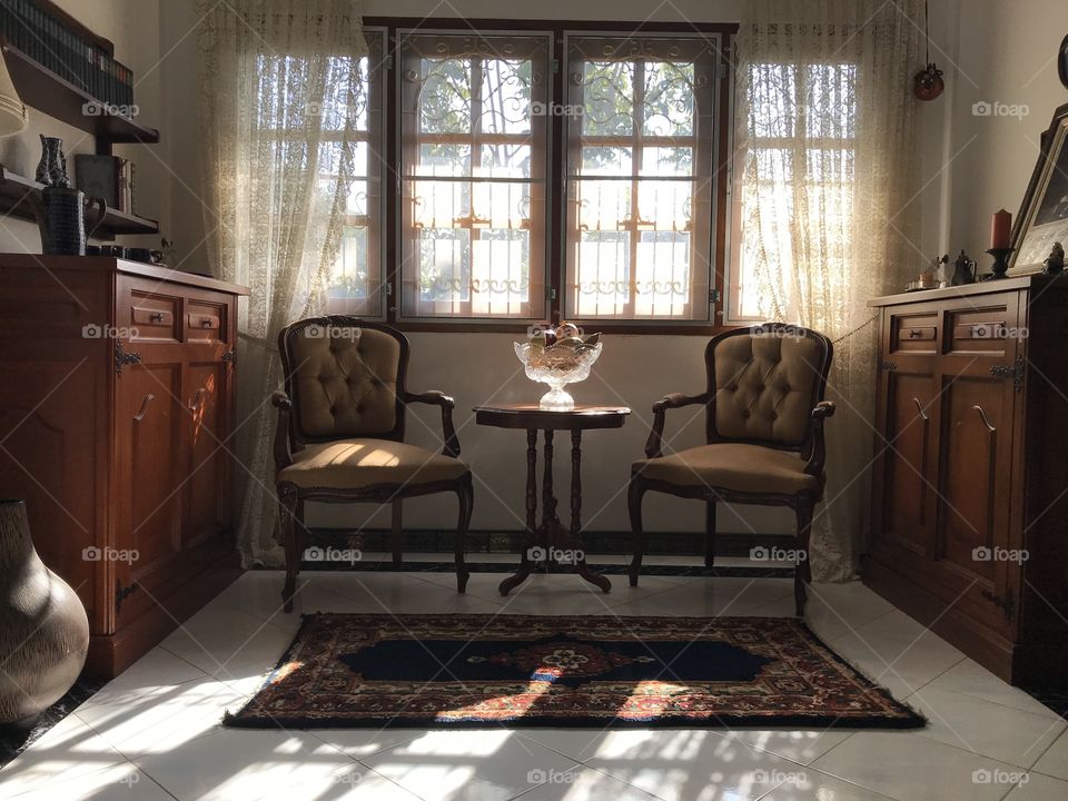 One corner in the house