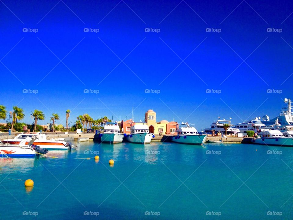 Hurghada Egypt marina 
