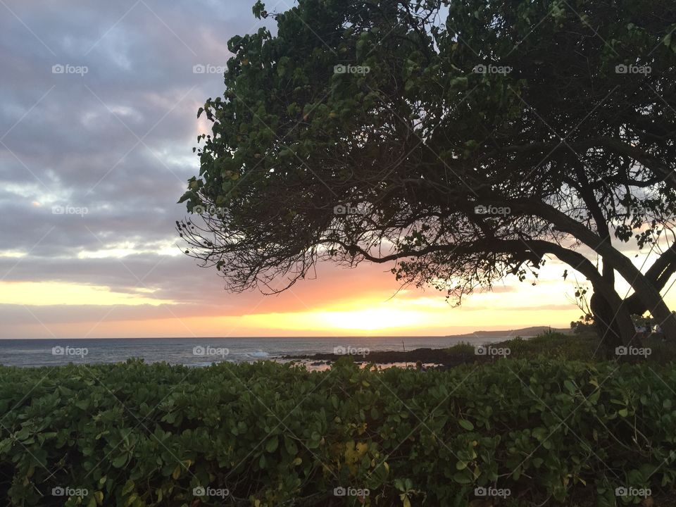Sunset in Kauai 