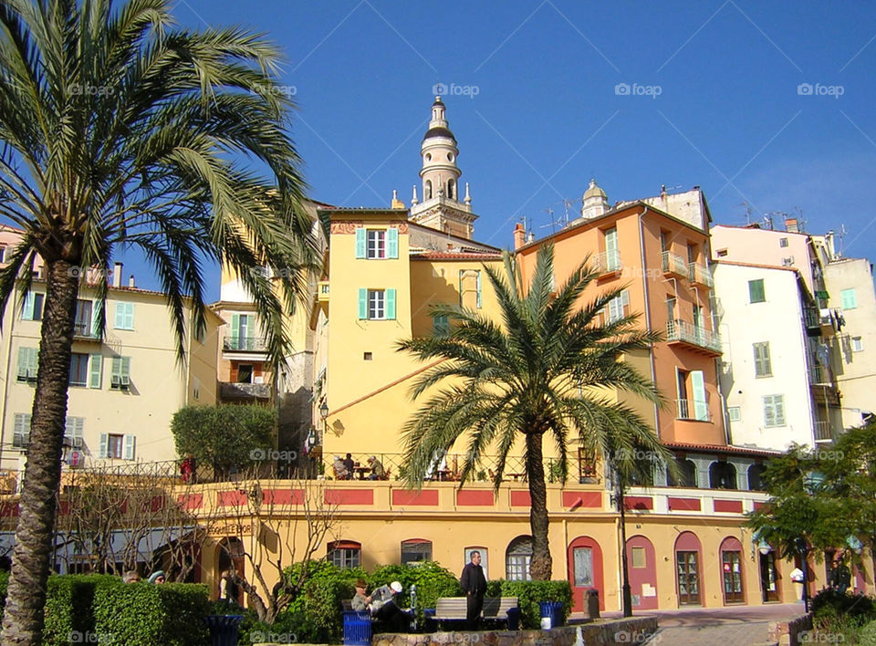Menton, South of France.