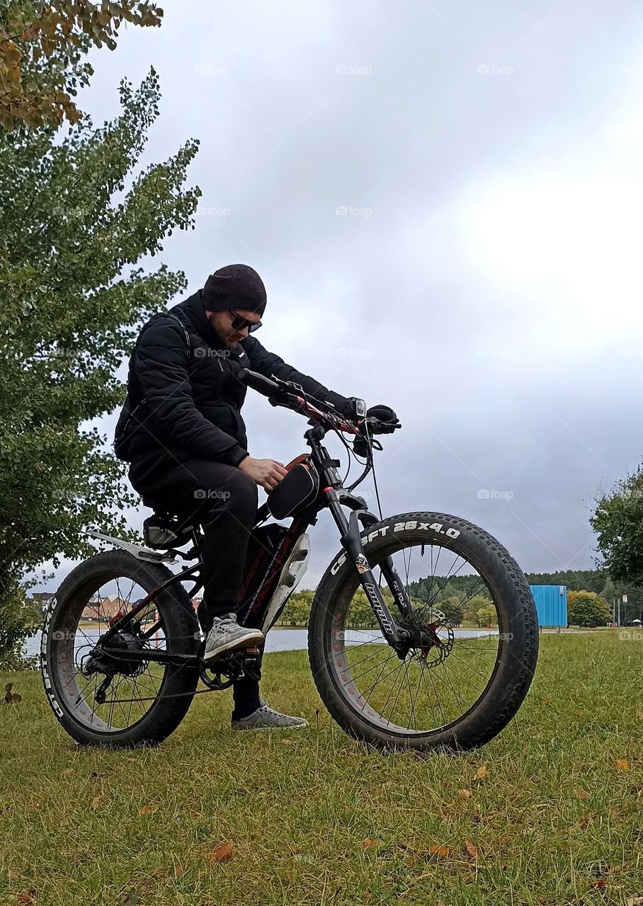 men on a electric bike, best transport