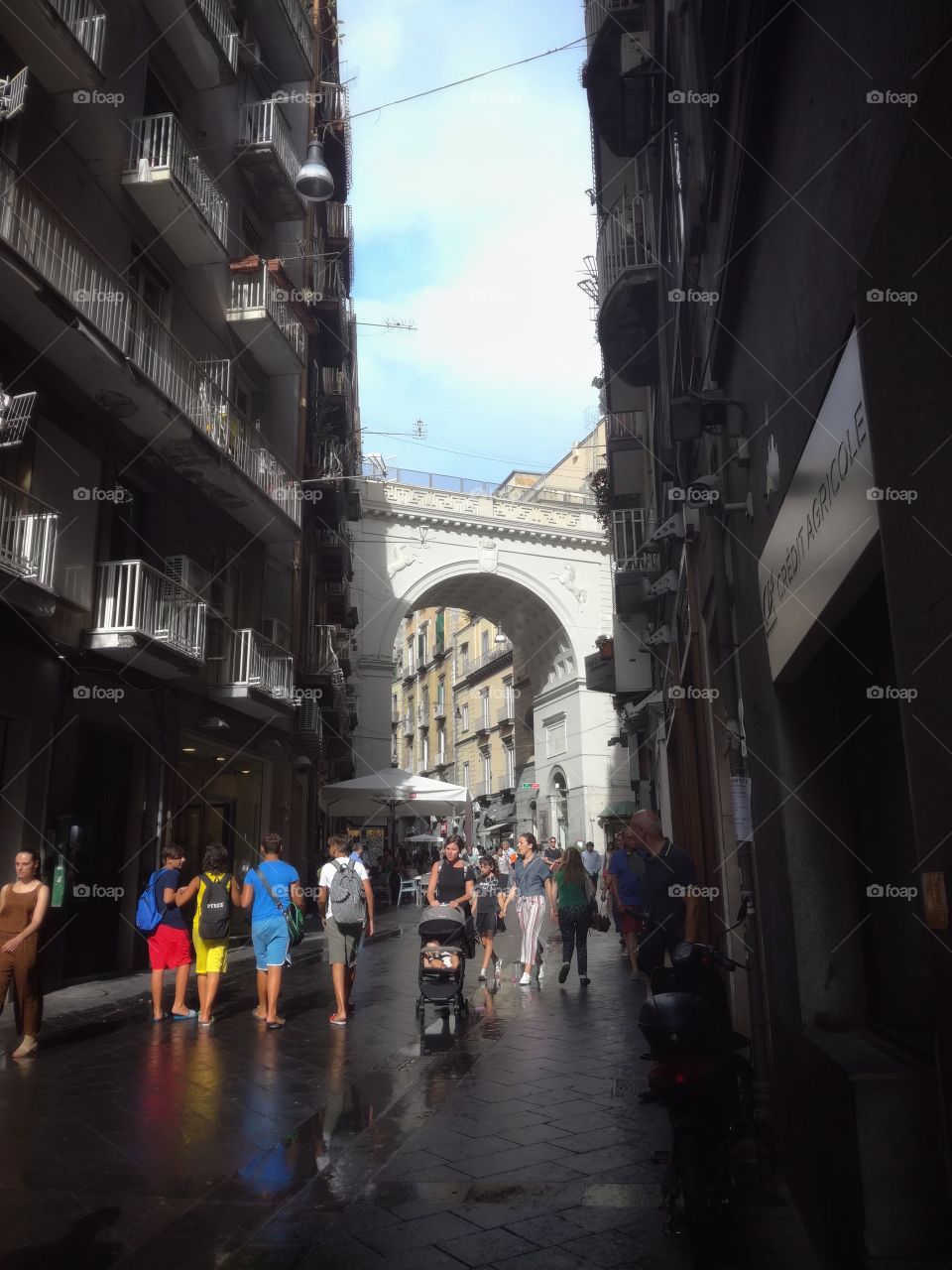historical center of Napoli, ward of Chiaja