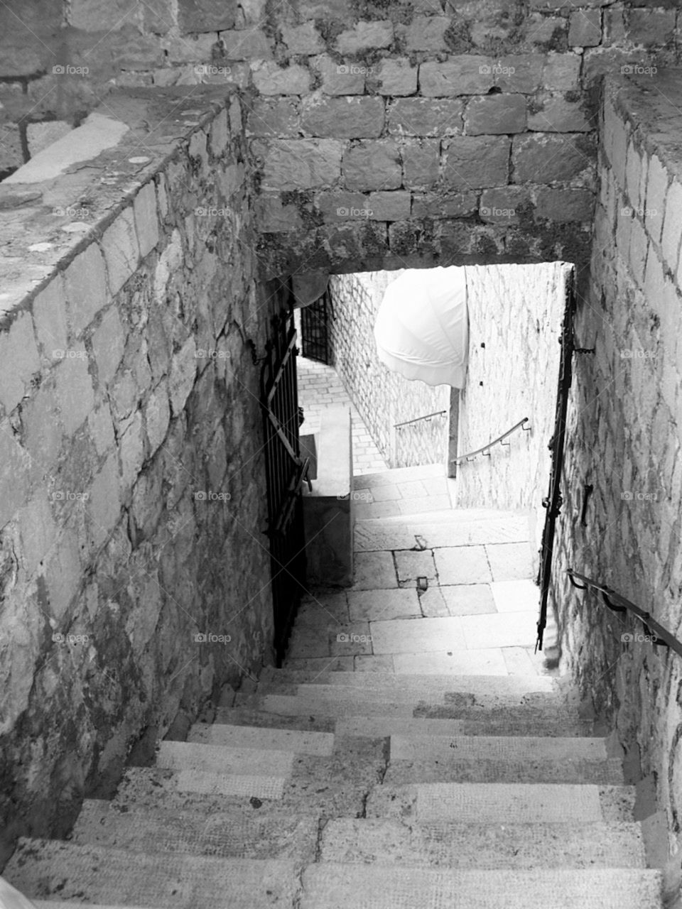 Lonesome Staircase, Dubrovnik, Croatia