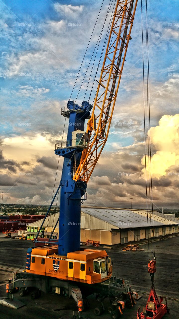 crane port of Bridgetown Barbados