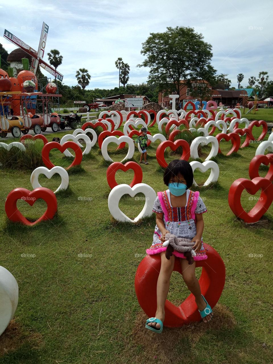 Field of hearts