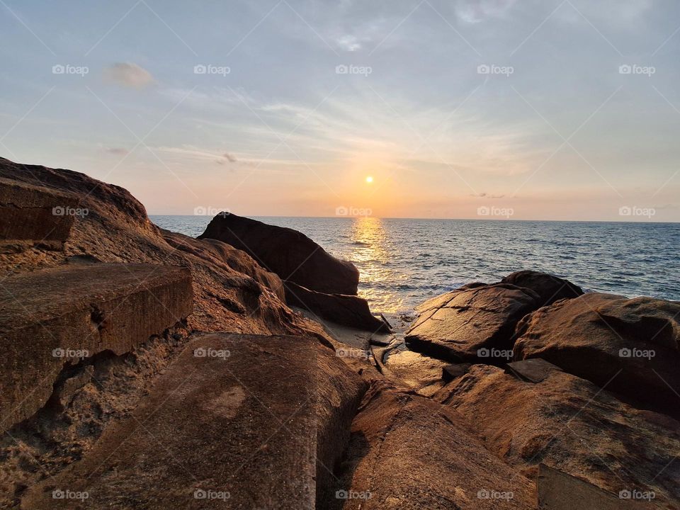 Sunset at Vikasa, Koh Samui