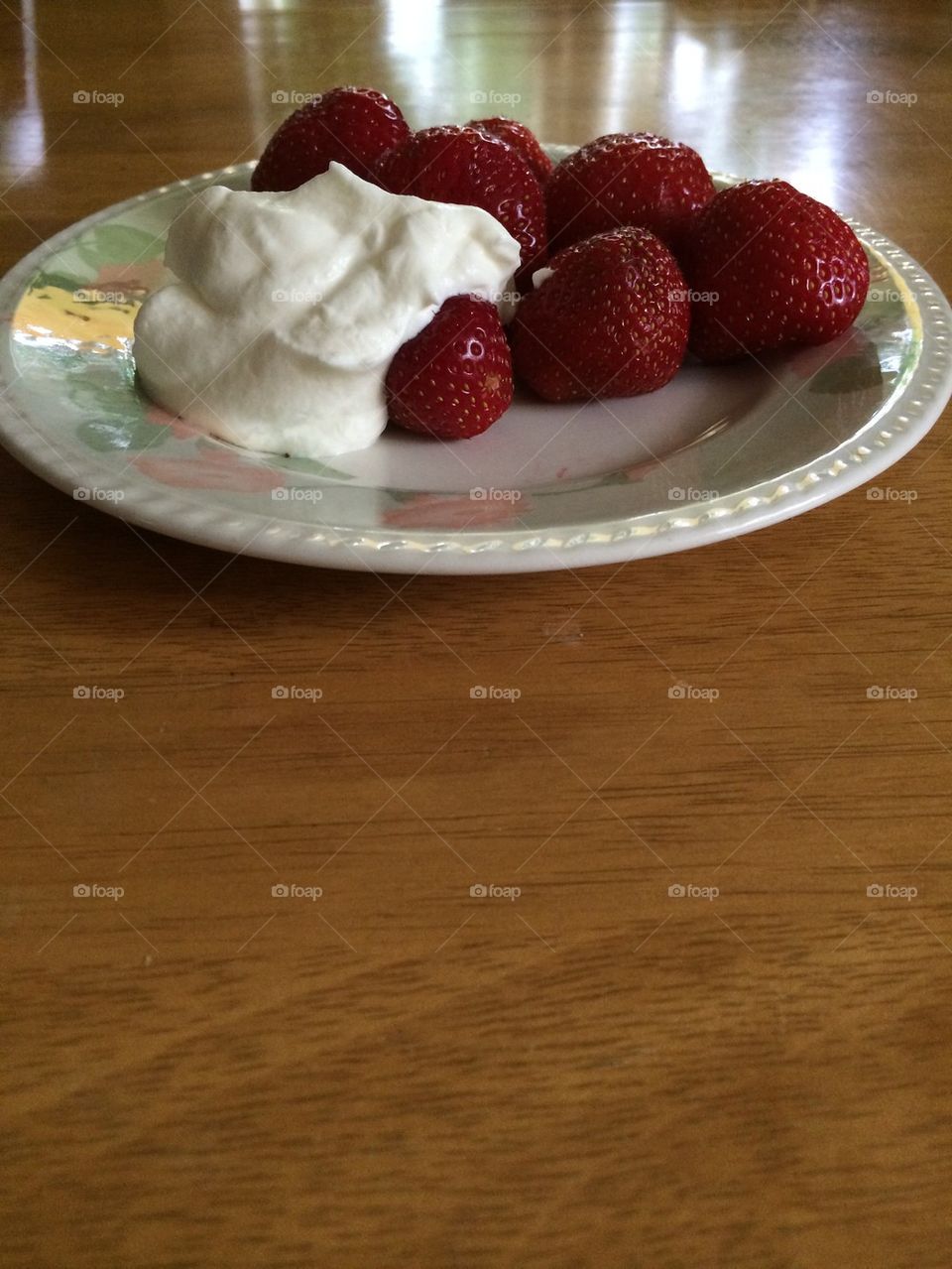 Strawberry and cream