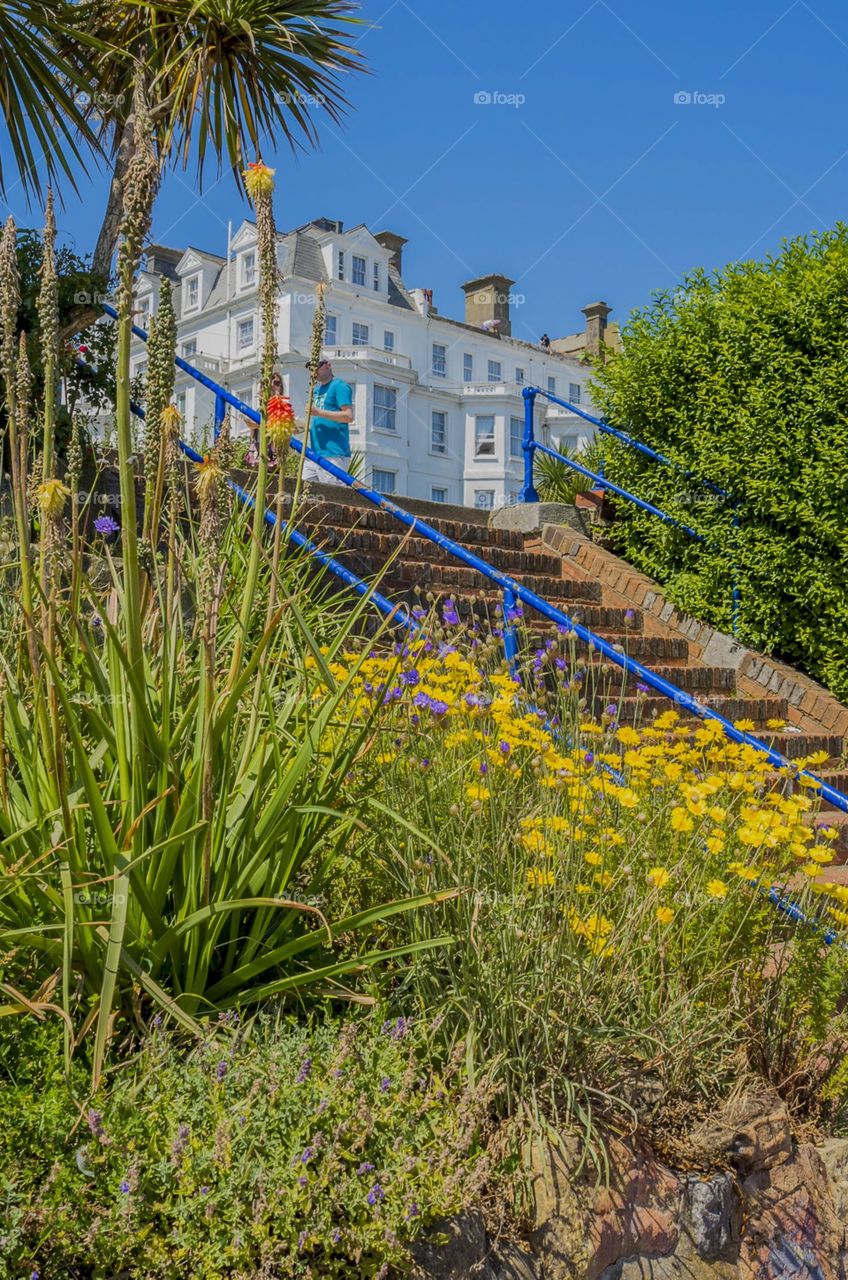 Eastbourne . Seaside resort 