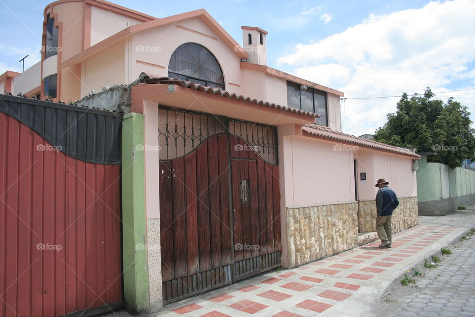 A house in Riobamba Ecuador