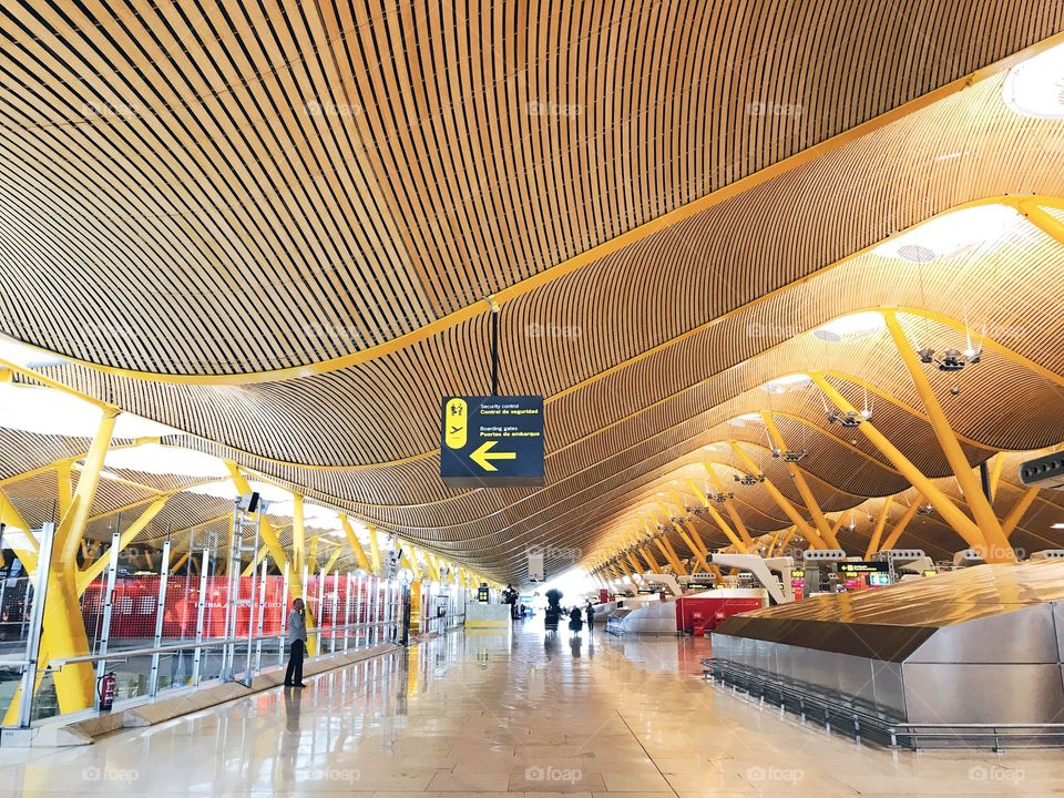 Madrid airport 