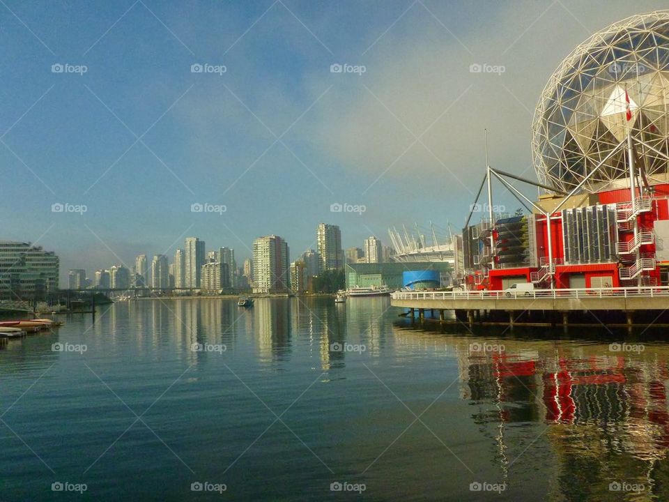 Vancouver Icons: Science World, BC Place, Yaletown, False Creek