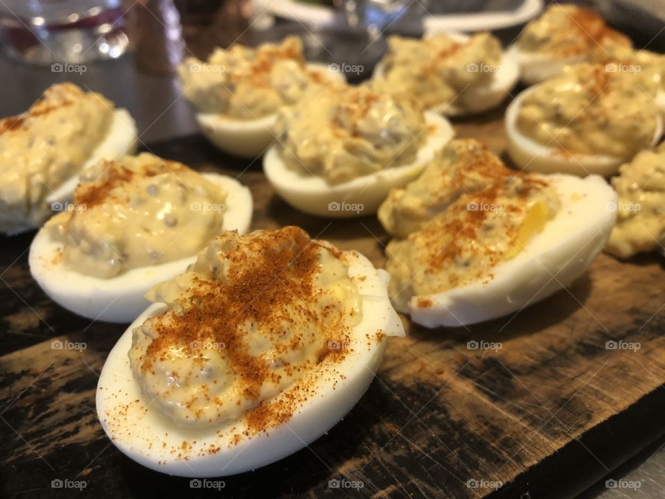 Deviled eggs