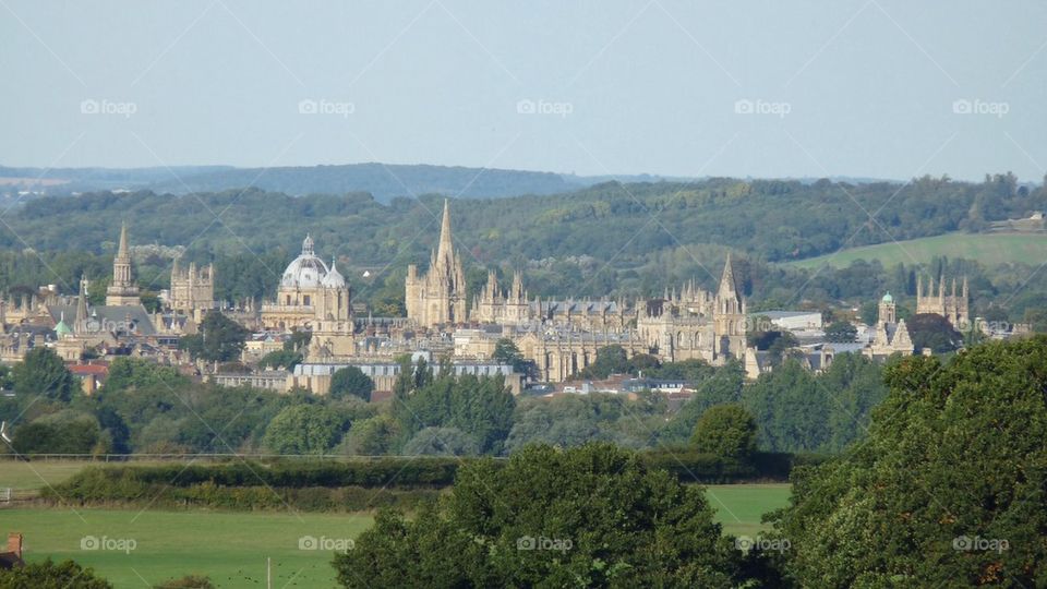 Oxford from the West
