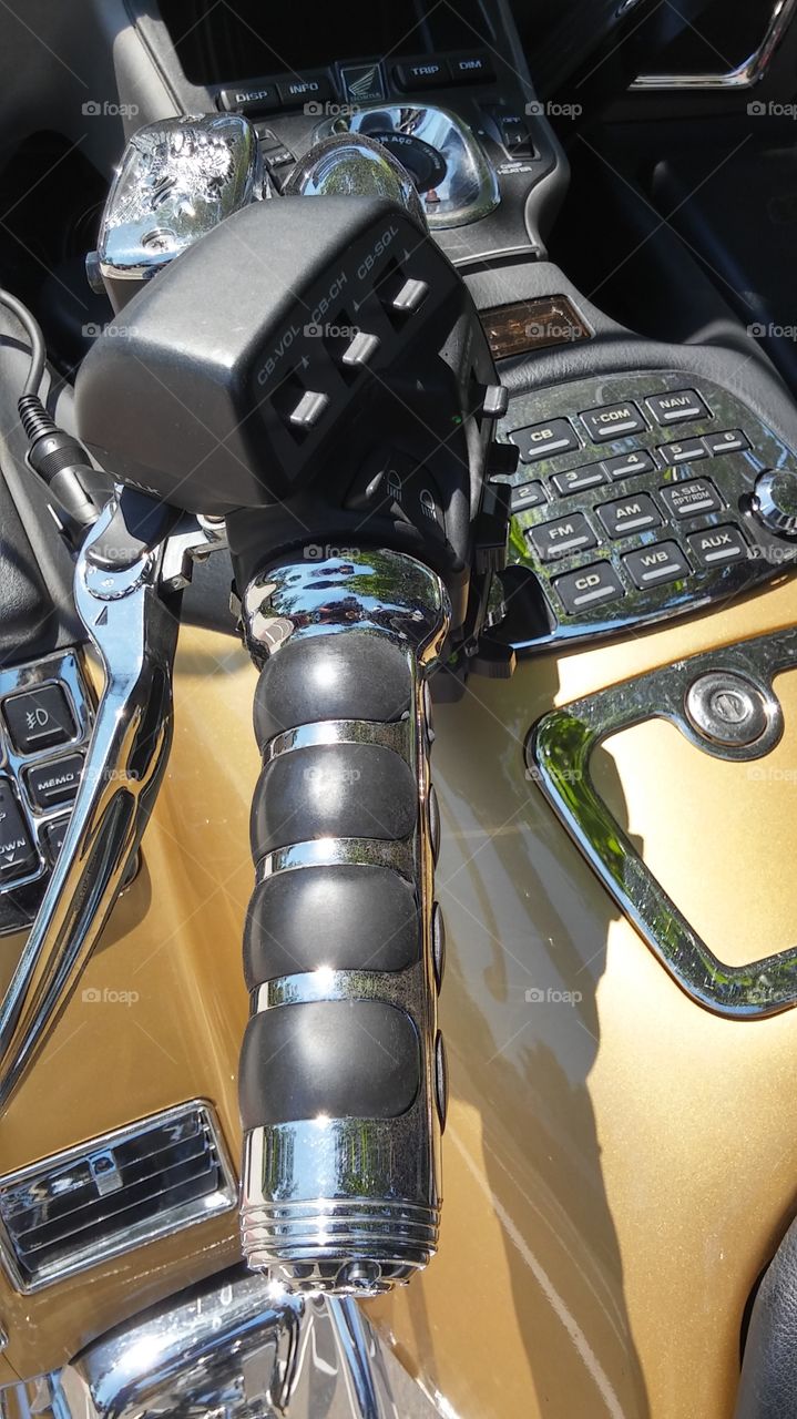 Goldwing, handle, clutch, console