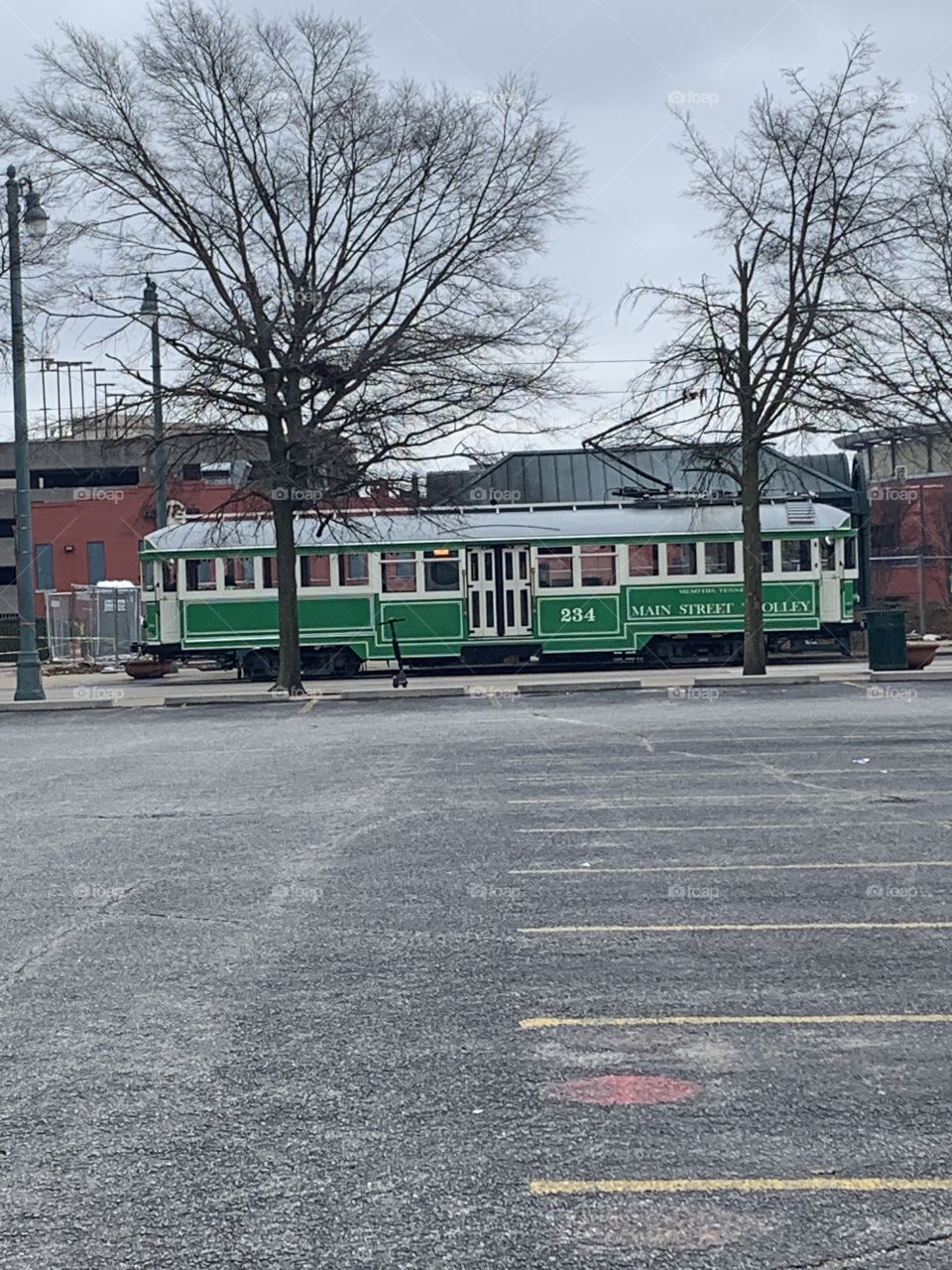Trolley cars of Memphis