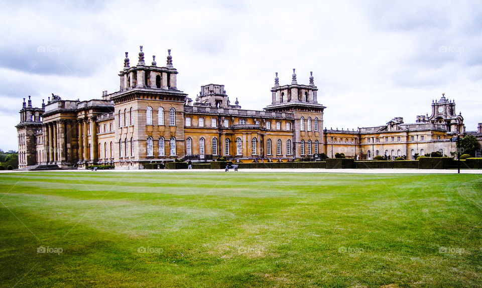 Blenheim Palace - historical Country House in England where Winston Churchill was born