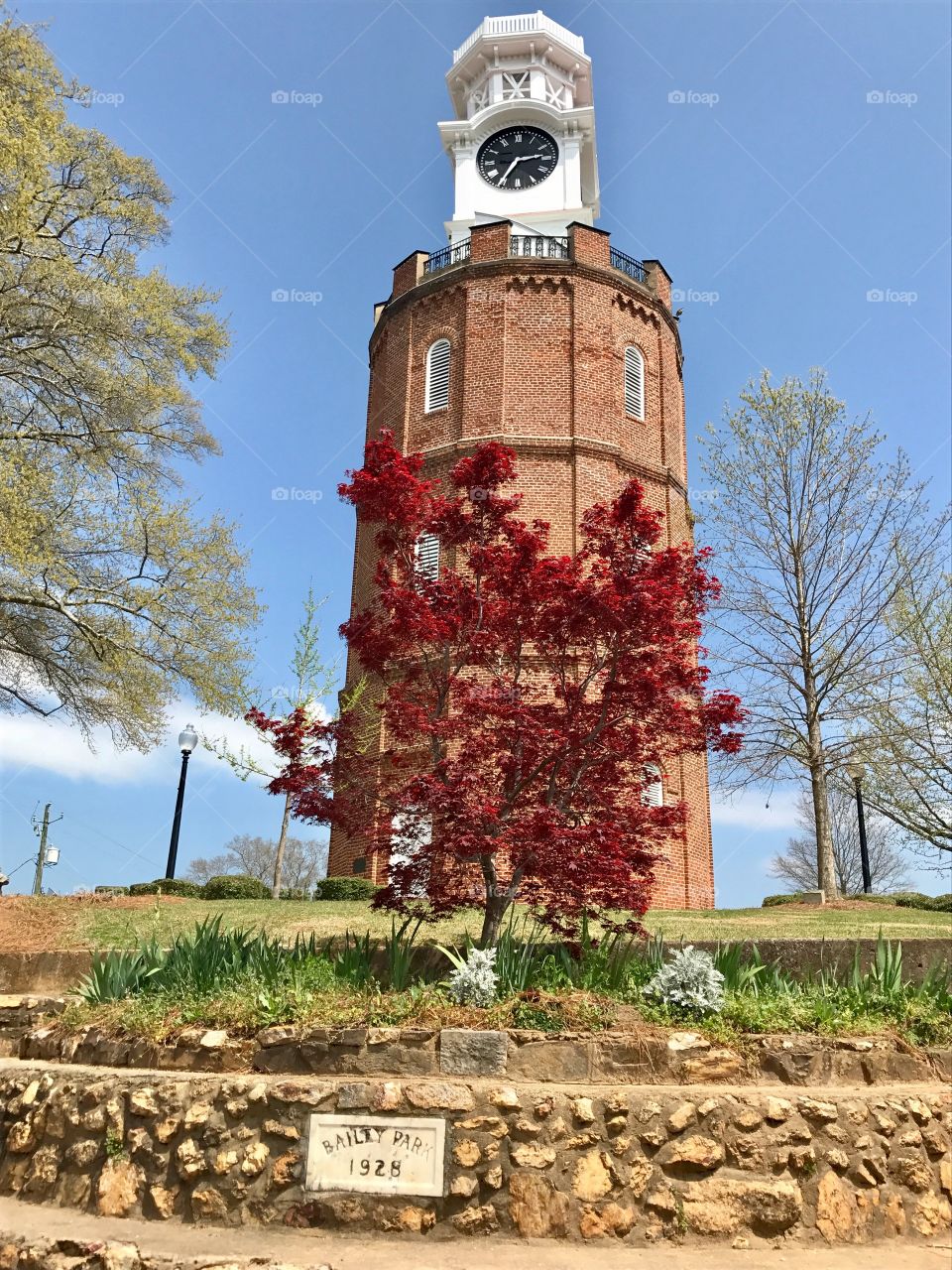 Clock tower.