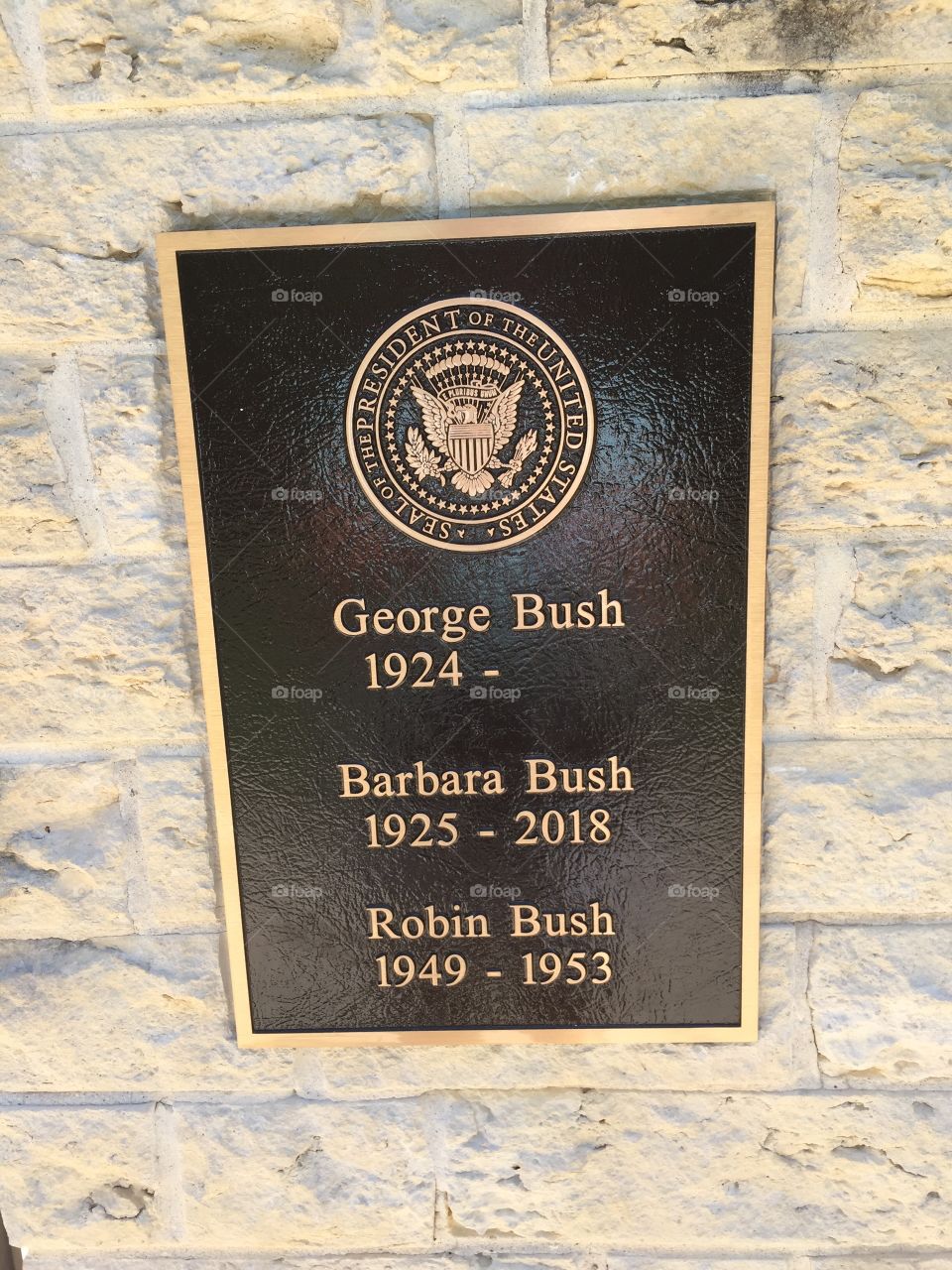 Barbara Bush Gravesite