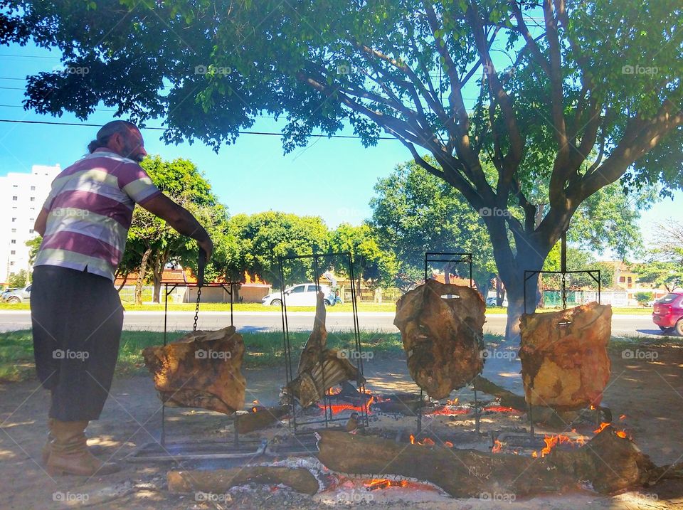 costelada na rua Gama DF Brazil