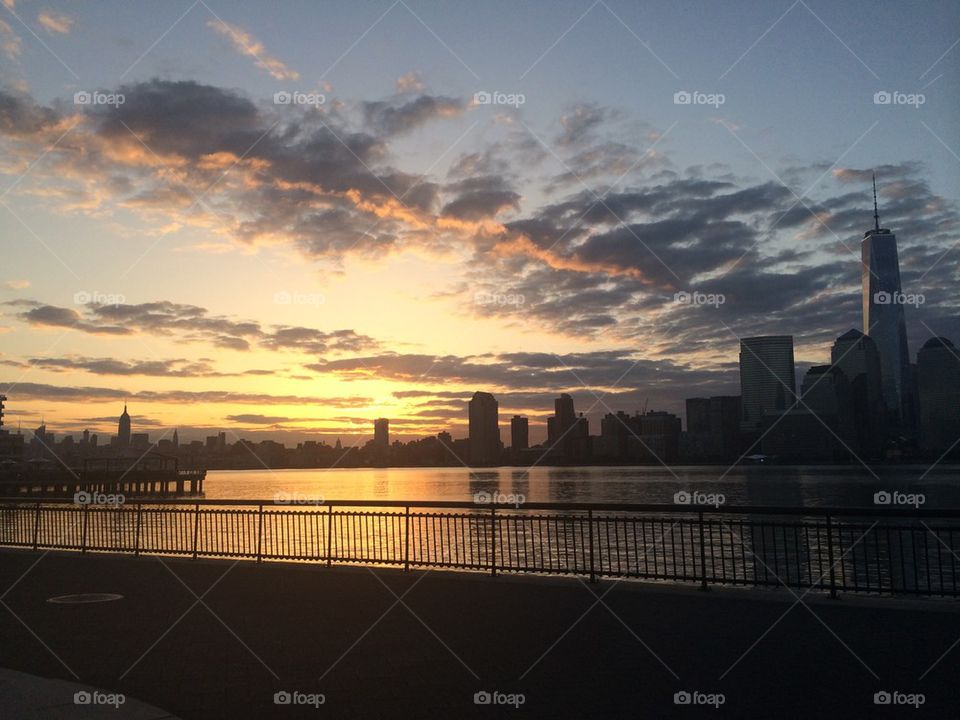 Sunrise on the Hudson