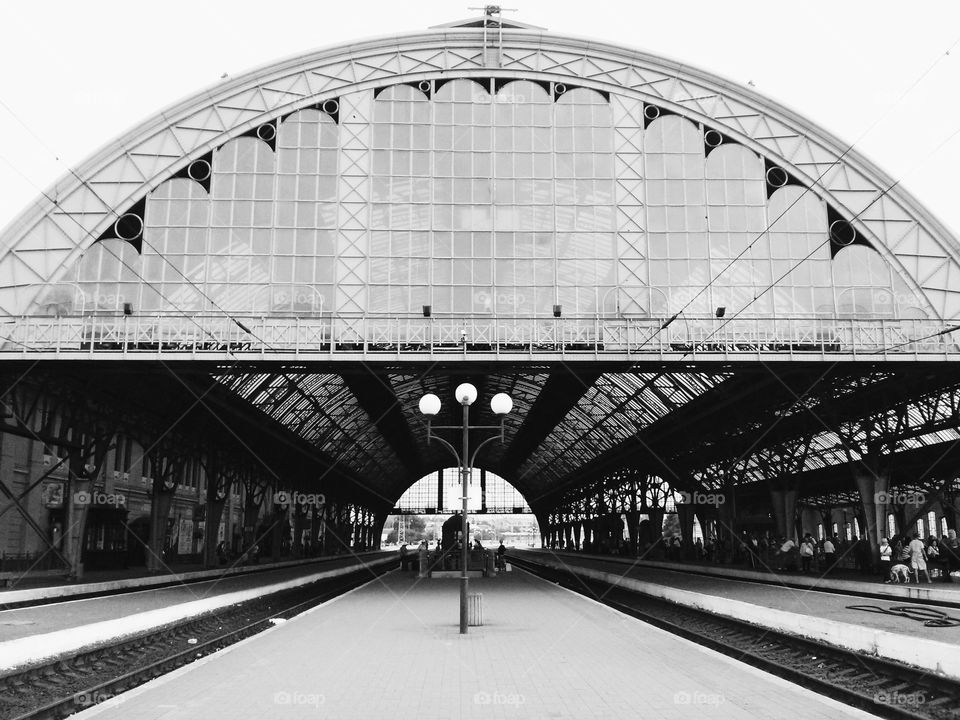 Railway station, Lviv, Ukraine. Railway station, Lviv, Ukraine