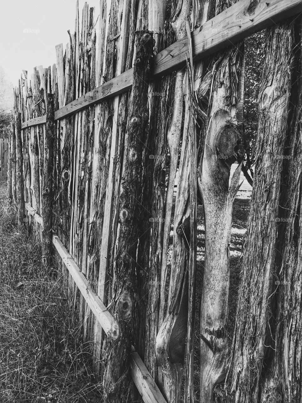 Wood Fence, Hill County of Texas