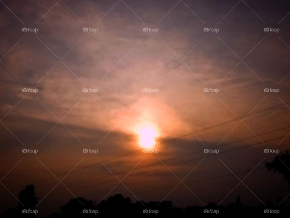 sunset time in India