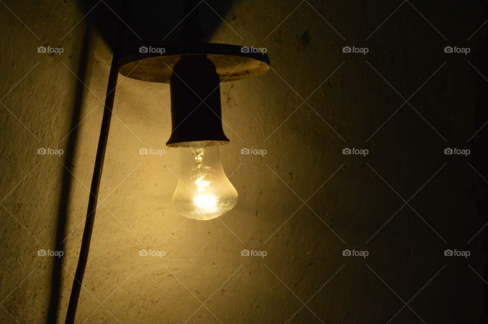 Dark, Lamp, Light, No Person, Bulb