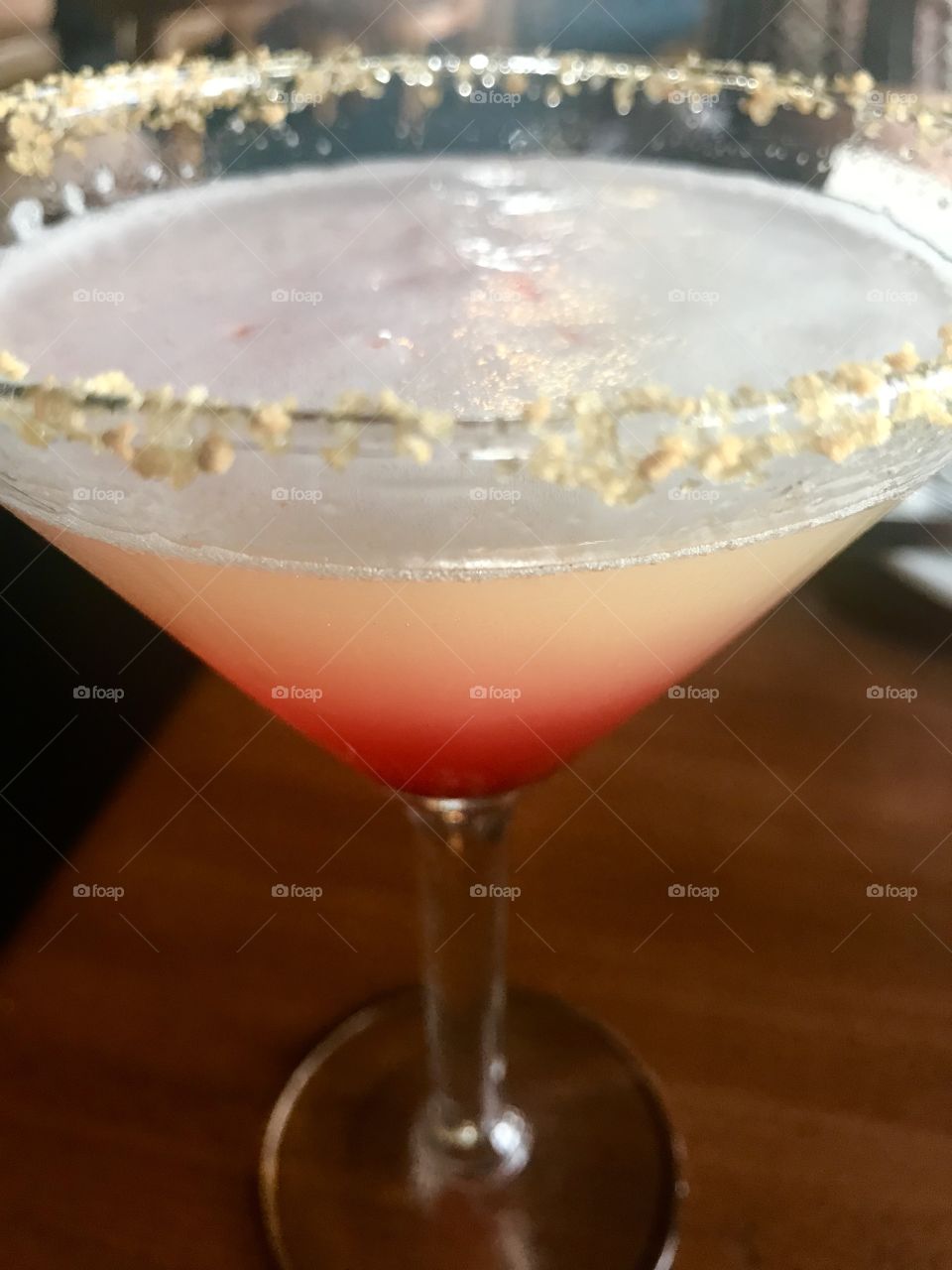 Pineapple Upside Down Cake Martini 